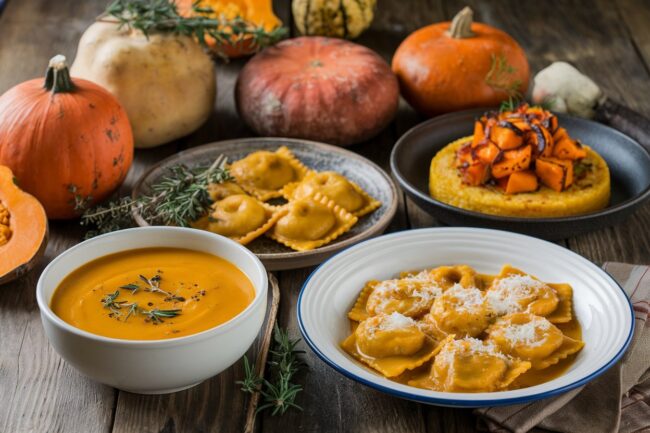 Zucca-e-piatti-tipici varietà di zucca e piatti tipici