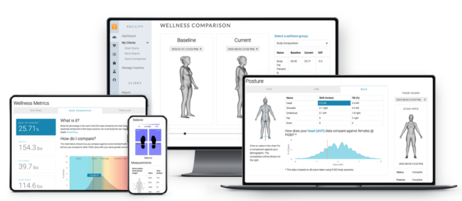 Fit3d-software software Fi 3d body scanner