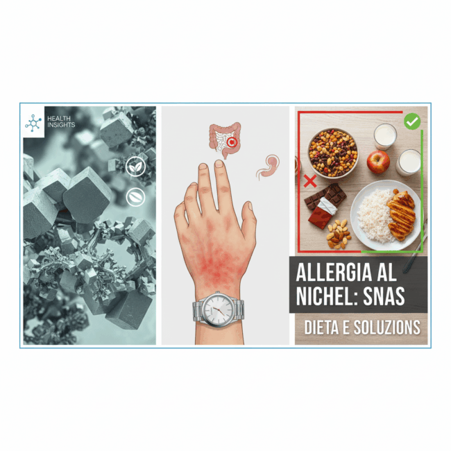 allergia-nichel-alimentazione effetti da allergia al nichel