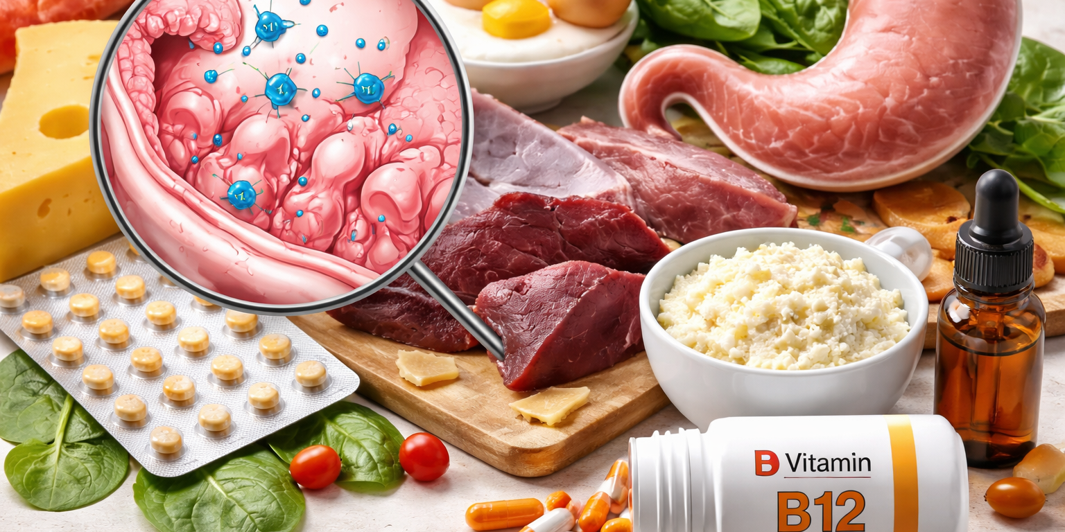 b12Fi vitamina b12 e fattore intrinseco