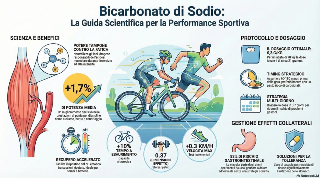bicarbonato di sodio e performance sportiva