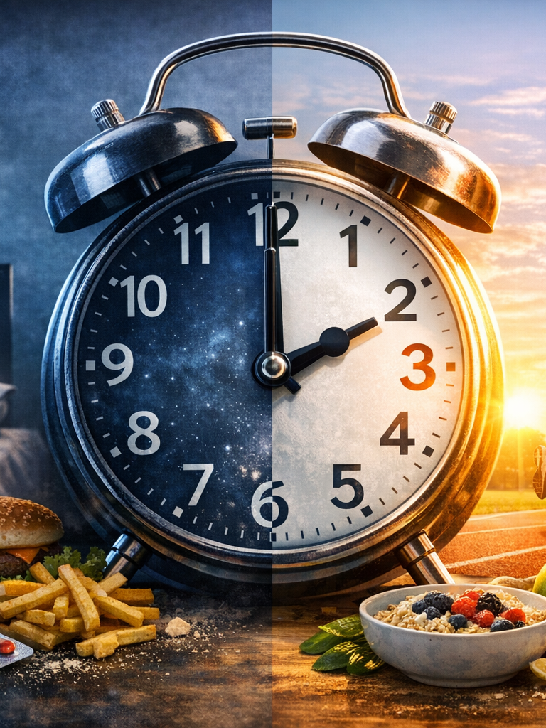 cambio d’ora e impatto metabolico e perfomante il cambio dell'ora e l'impatto sul nostro corpo