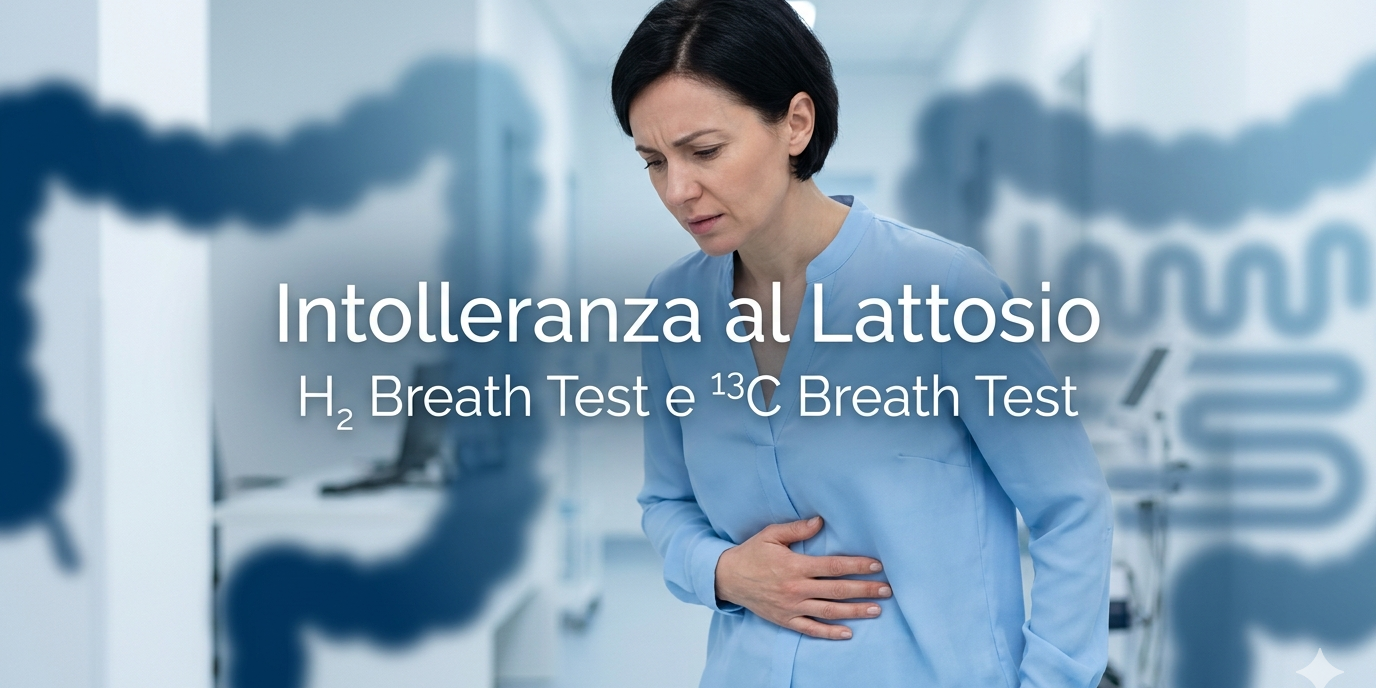 intolleranza lattosio breath test